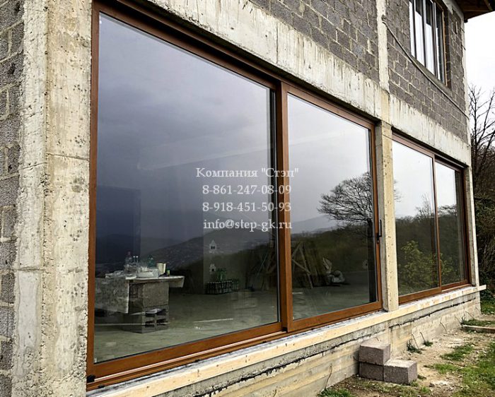 Раздвижные окна Alumil S560 в Сочи