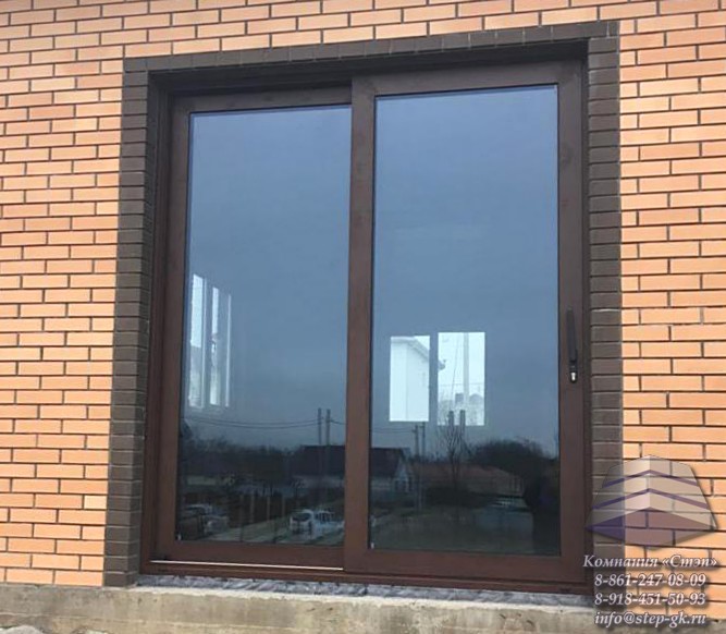 Раздвижные алюминиевые двери и окна